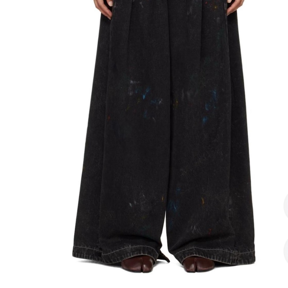 Maison Martin Margiela Charcoal Flare Jeans - Picture 2 of 3